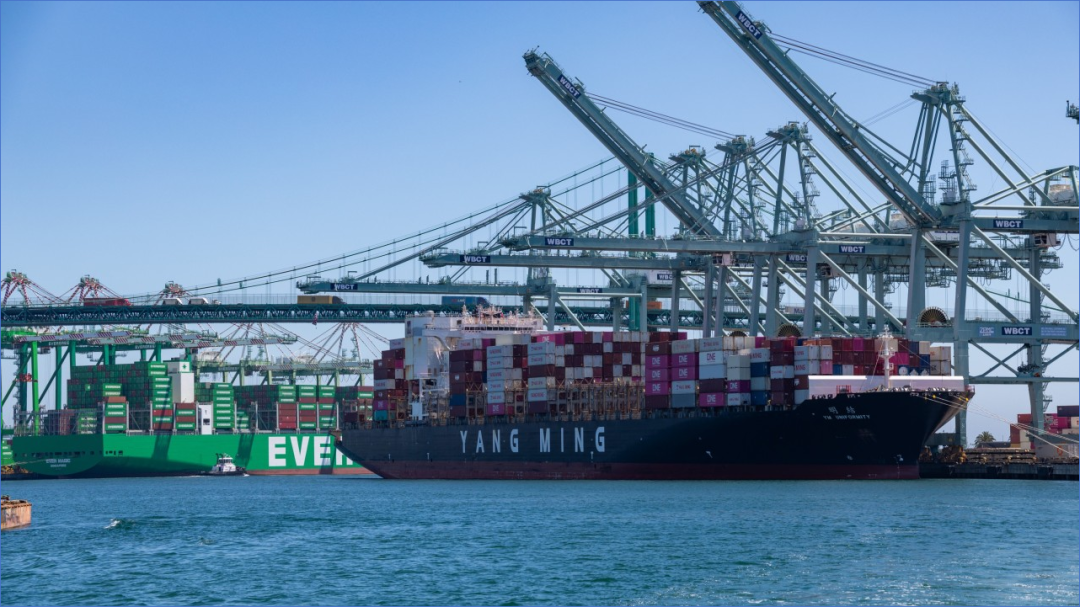 The Port of Los Angeles has been very busy this summer...