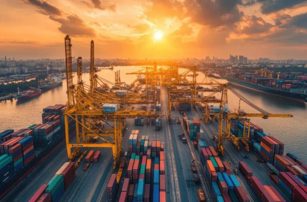 With registered capital of RMB 50 million, another port group has jointly established a new company